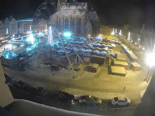 Plzeň náměstí - vánoční trhy