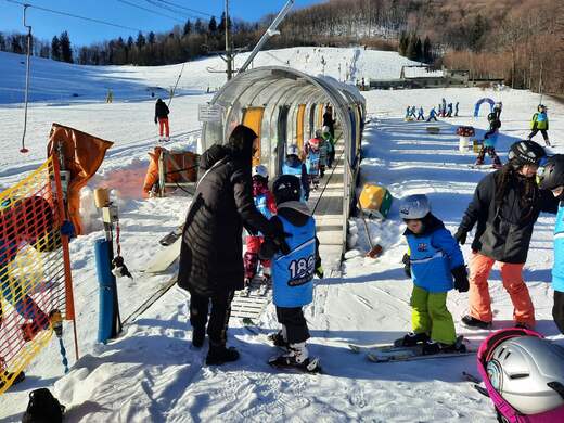 Dětský pás ve SKI Opálená