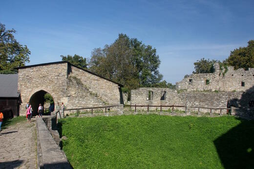 Na hradě Hukvaldy
