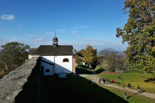 Kaple na hradě Hukvaldy