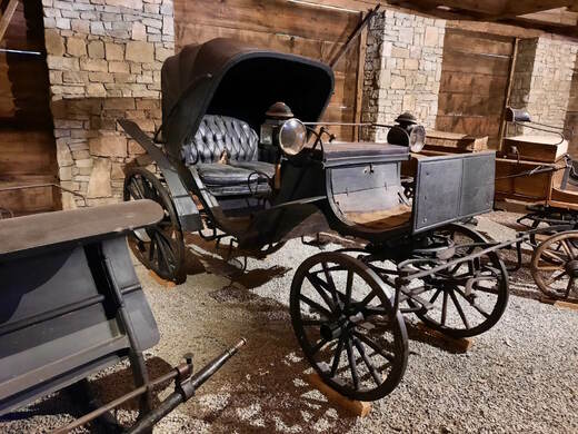 Kočár - Valašské muzeum v přírodě