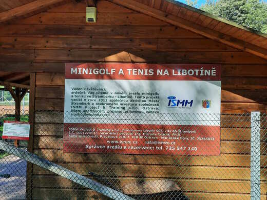 Minigolf na Libotíně