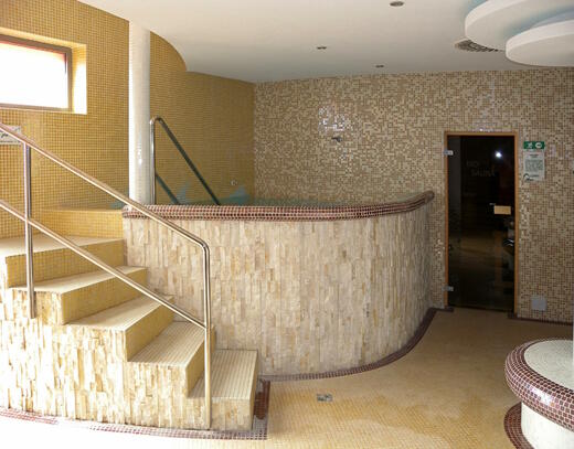 Wellness centrum AQUAMARIN - ochlazovací bazén u saun
