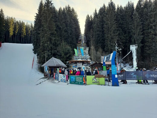 Dolní stanice lanovky na Bílé