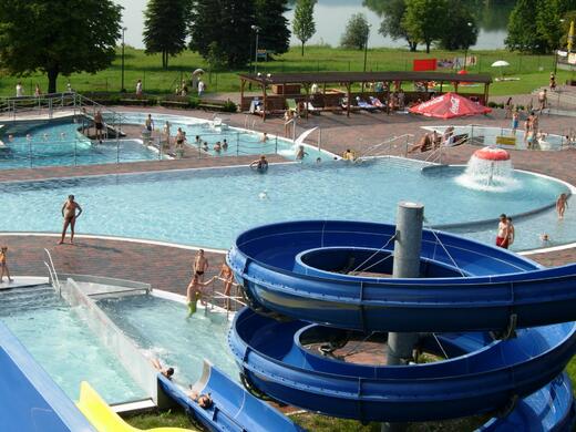 Tobogán - Aquapark Olešná