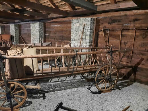 Žebřiňák ve Valašském muzeu v přírodě v Rožnově pod Radhoštěm